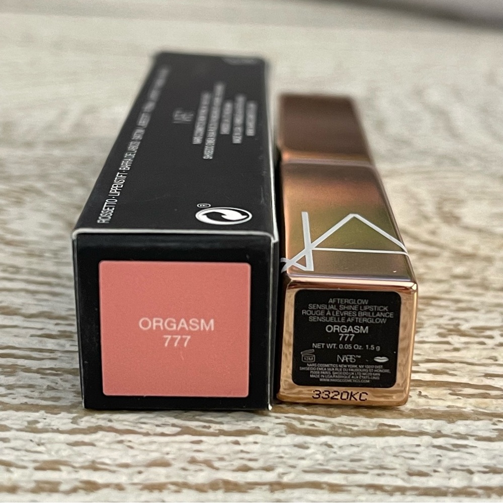 NARS Afterglow lipstick
